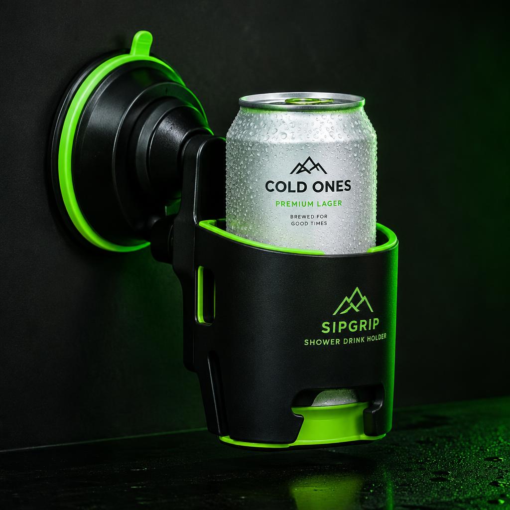 SipGrip Shower Holder